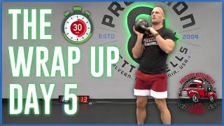 5 Days Of Fitmas | Day 5 | Series Wrap Up | Kettlebell Workouts At Home