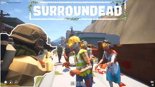 NEW! Open World Zombie Survival Game - SurrounDead Gameplay