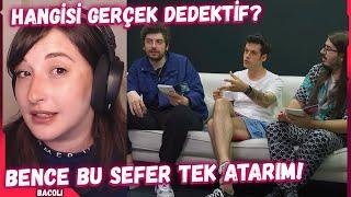 Pqueen | "HANGİSİ GERÇEK DEDEKTİF?" İzliyor ve Tahmin Ediyor (Orkun Işıtmak)