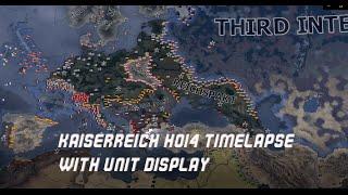 Two Front War (2nd Weltkrieg) - Hoi4 Kaiserreich Timelapse