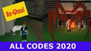 *COLLECTION OF CODES 2020 Ro Ghoul [ALPHA]*  ALL WORK! Ro Ghoul [ALPHA] ROBLOX