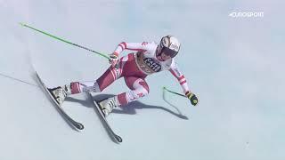 Cornelia Huetter - 3rd in WC Alpine Skiing - Crans Montana downhill 1 - Feb 26th 2022