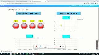 Wecon V-Box and V-Net Cloud Scada Siemens S7-1200