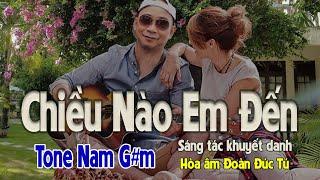 karaoke, Chiều Nào Em Đến, khuyết danh, hòa âm Đoàn Đức Tú, tone Nam
