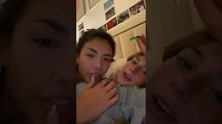 Lesbian Kissing on cam