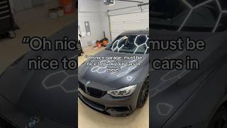 Garage = Project Car #bmw #automobile #e36coupe #bmwm3 #cartok #cars #garage #fabrication #buikd