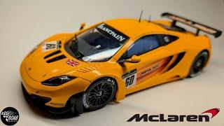 Building the McLaren MP4-12C GT3 in 1/24 by Fujimi