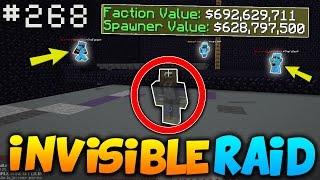 The ULTIMATE Invisible Raid! ($40,000,000+ RAID) | Minecraft FACTIONS #268