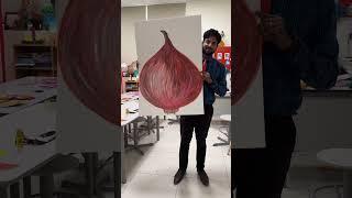 Vegetable paintings with acrylic #art #artist #painting #vgetables #realistic