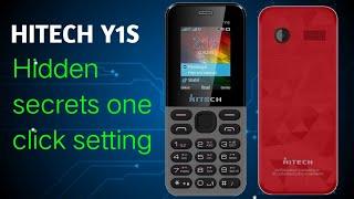 HIDDEN SECRETS ONE CLICK SETTING ON HI-TECH Y1S MOBILE BY TECH SUPPORT