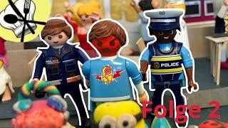 DER AUSRASTER  /Playmobil baking Stars /Polizei Playmobil deutsch Familie Fuchs 