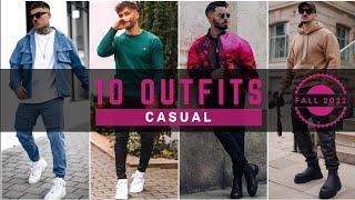 10 Latest Fall Casual Outfit Ideas For Men 2022 | Men's Fashion | Fall 2022