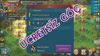 Lords Mobile Ücretsiz Göç Nasıl Olur..?