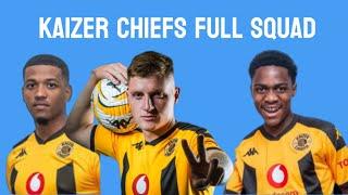 Kaizer Chiefs Full Sqaud 2024/2025Season