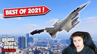 Reacting to The TOP 50 MOST WATCHED GTA Online Clips of 2021!