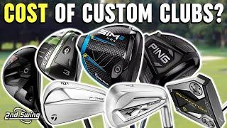 What Do New Custom Golf Clubs Cost?