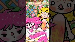 Ugly Mermaid Becomes Beautiful#tocaboca #tocalifeworld #tocalife #tocaworld #shorts