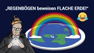 Regenbogen  als Beweis für eine flache Erde?  Behauptung im Check #flatearth #flatearthdebunked