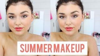 Makeup Tutorial for Hot Summer Days | Chloé Zadori