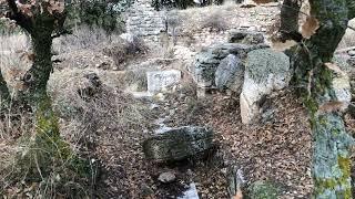 Small ruin (unexcavated) at Ezine/Çanakkale, Turkey. December 4, 2022