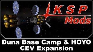 KSP Mods - Duna Base Camp & HOYO CEV Expansion