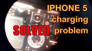 APPLE Iphone 5 charging problem SOLVED / не заряжается РЕШЕНИЕ