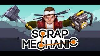 ScrapMechanic МОТОЦИКЛ НА БАГЕ !!!