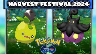 Catch Shiny Smoliv at the Harvest Festival in Pokémon Go! 