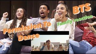 BTS Permission To Dance Reaction (Family Reaction)