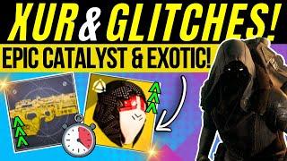 New XUR EXOTIC Loot & CATALYST, Do Farm GLITCH NOW! Nightfall Ciphers, Class Items! Sep 13 Destiny 2