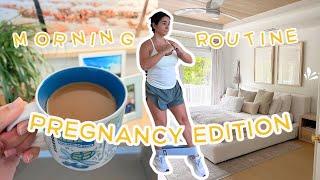 Pregnant Morning Routine | Healthy Meals and Workout Routine