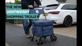 Prestige Lightweight Shopping Trolley with Seat