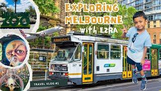 Exploring Melbourne with Ezra | Family-Friendly Travel Adventure | Melbourne Things to do with Kids!