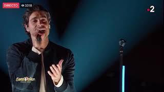 Tom Leeb - The Best In Me - France  - Eurovision 2020 [LINK TO VIDEO WITH SOUND IN DESCRIPTION]