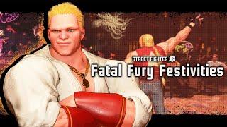 Street Fighter 6 - Fatal Fury Festivities Fighting Pass