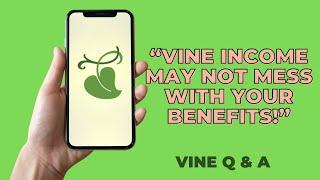 Amazon Vine -  When You Receive Government Benefits