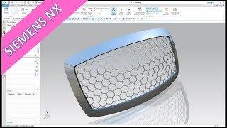 Hexagon Grill - Siemens NX 12 Training Part Design