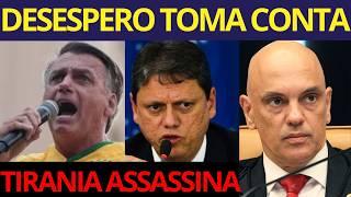 BOLSONARO É DESTRUIDO EM DELAÇÃO APÓS SER INDICIADO! TARCISIO ENTRA EM PÂNICO E DESAPARECE EM SP!