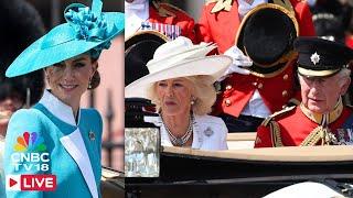 Trooping The Colour LIVE: King Charles Marks Birthday with Military Parade | Kate Middleton | N18G