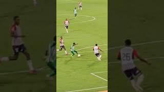 GAMBETA CORTA y adentro, GOLAZO de Marino #colombia #futbol #atléticonacionalhoy #medellín #junior