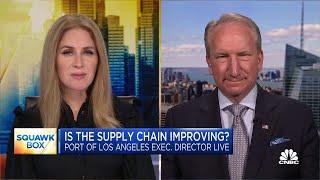 Port of Los Angeles exec: We're seeing improvement in our supply chain