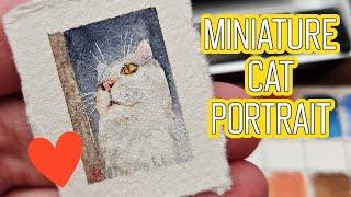 Miniature Watercolor Painting - How small do you paint?