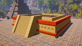 THERE'S ONLY DIRT INSIDE! | AZTEC HOUSE PART 1 | HOUSE BUILDER