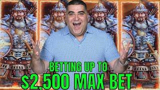 Up To $2,500 A Spin Million Dollar Dragon Link Slot