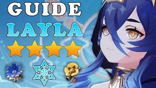 Guide Layla : Enfin un bon perso ! Quels artefacts, armes et teams ? | Genshin Impact