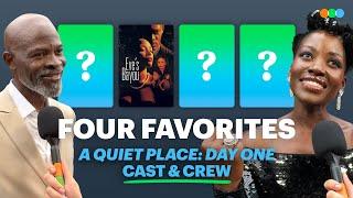 Four Favorites with Lupita Nyong'o, Joseph Quinn, Djimon Hounsou, and more (A Quiet Place: Day One)