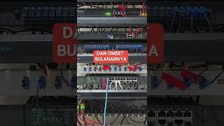 Penampakan Server RT RW net beromset puluhan juta #ftth #olt