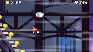 New Super Mario Bros (DS) World 3-Ghost House Alternate