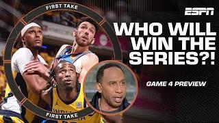 Stephen A. says the winner of Game 4 wins the series  'Pacers are SHOCKING the world!' | First Take