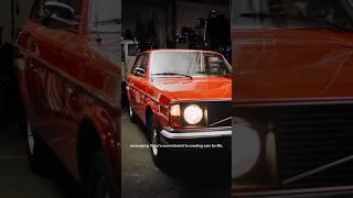 The Volvo 240 - 50 years ago, as today, safety came first.